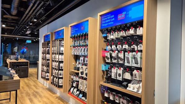 Composants électroniques détaillés à l’intérieur d’un appareil